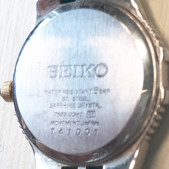 Seiko Accessories Seiko Two Tone Watch Poshmark Seiko accessories seiko two tone watch poshmark